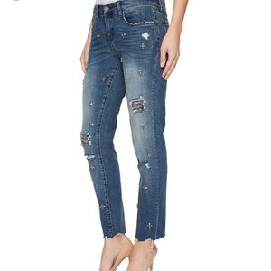 Blanknyc charm school embellished jeans